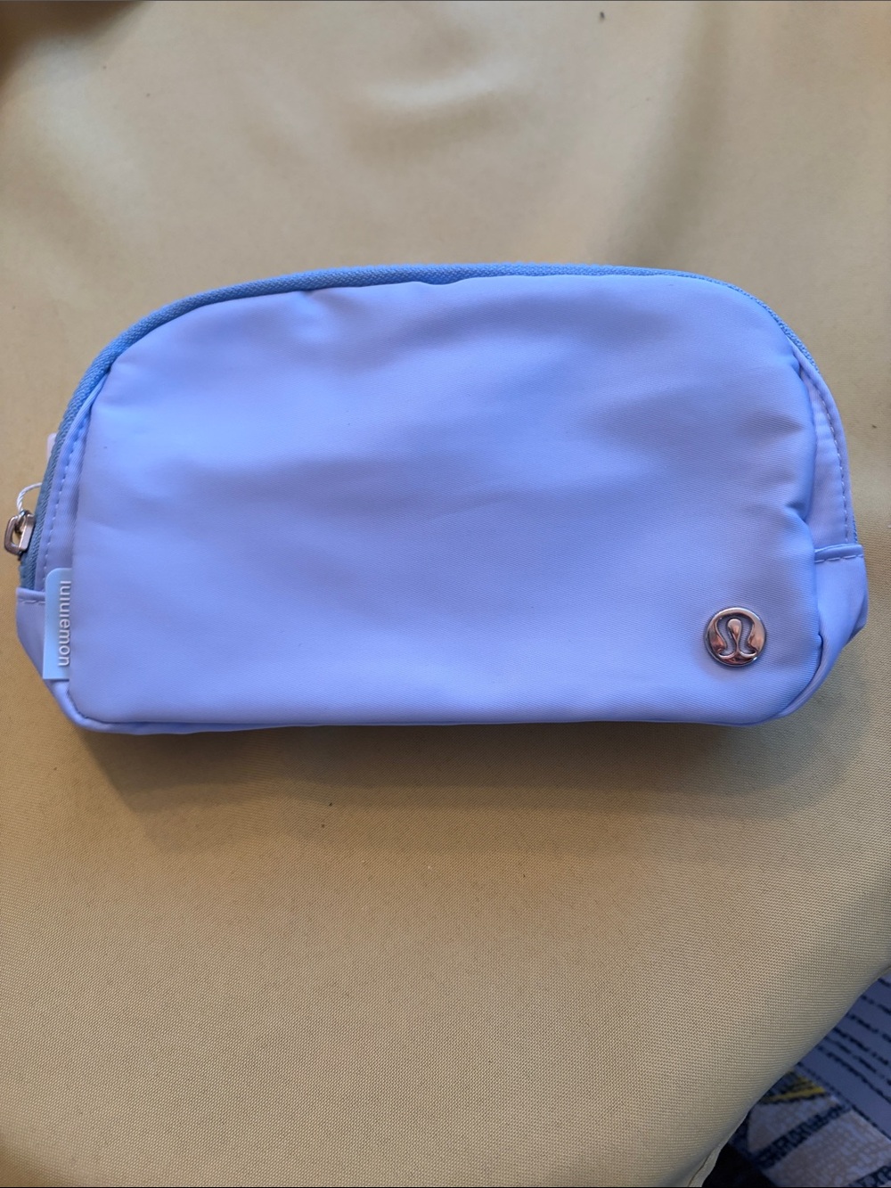 lululemon athletica belt bag light blue